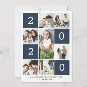 Graphic New Year Holiday Card by Stacy_Cooke_Art at Zazzle