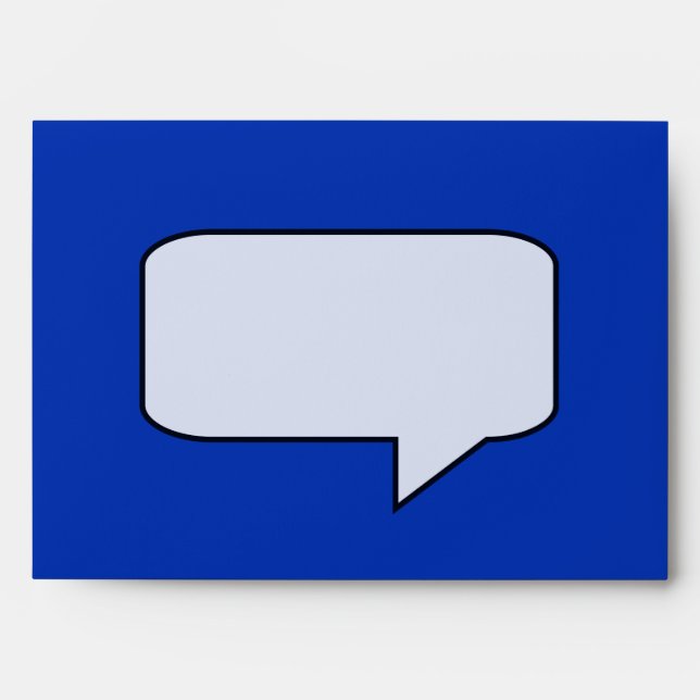 Graphic Novel Bar Mitzvah Invitation Envelope (Front)