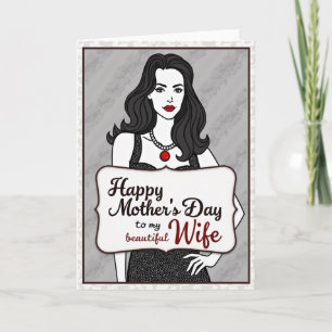 Graphic Novel Mothers Day Card