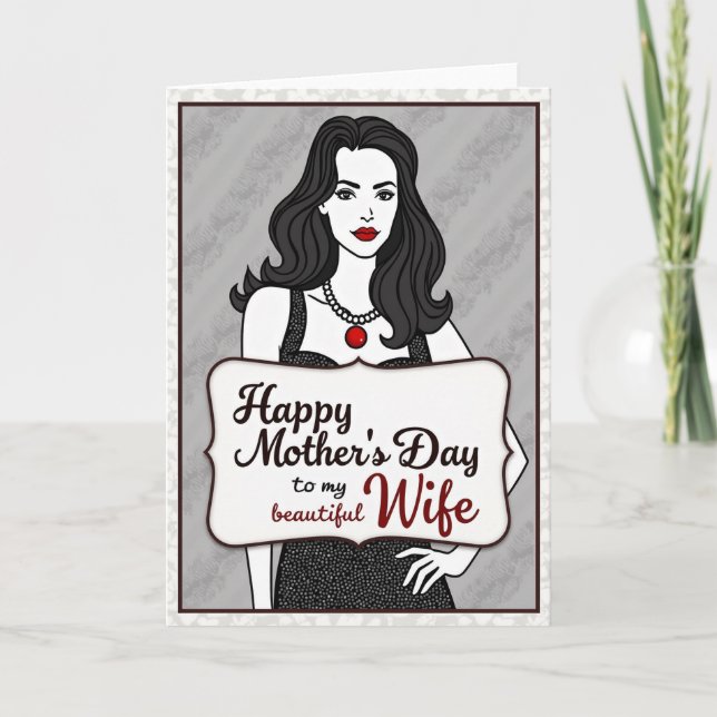 Graphic Novel Mothers Day Card (Front)