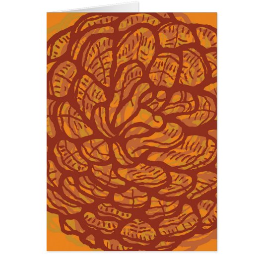 Graphic pinecone cards (Front)