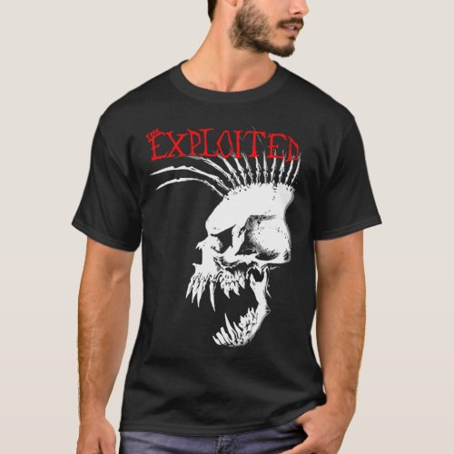 Graphic Punk Exploited Band Gift Men Women T_Shirt