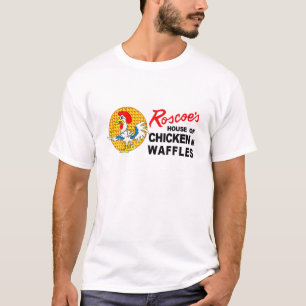 Graphic Roscoe's House Vintage Arts Chicken And Wa T-Shirt