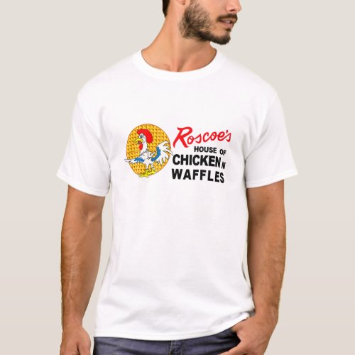 Graphic Roscoes House Vintage Arts Chicken And Wa T_Shirt