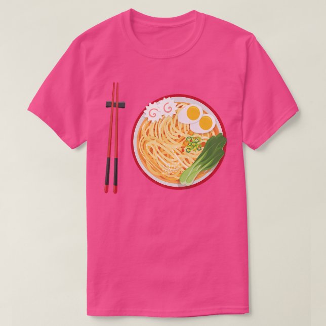 Graphic S Ramen Noodle Lover Bowl Of Ramen Noodles T-Shirt (Design Front)