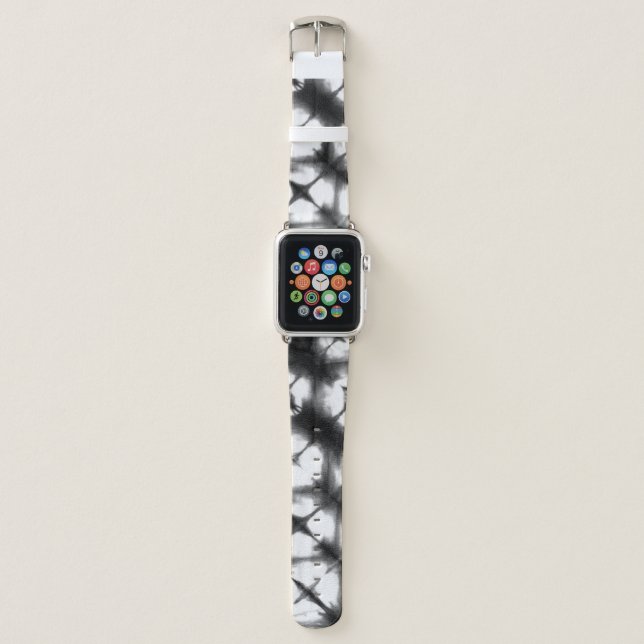 Graphic Shibori I Apple Watch Band (Front)