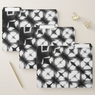 Graphic Shibori I File Folder