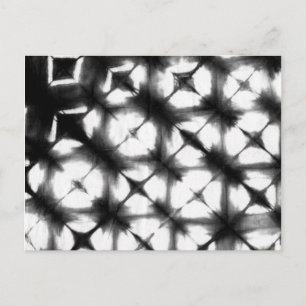 Graphic Shibori I Postcard