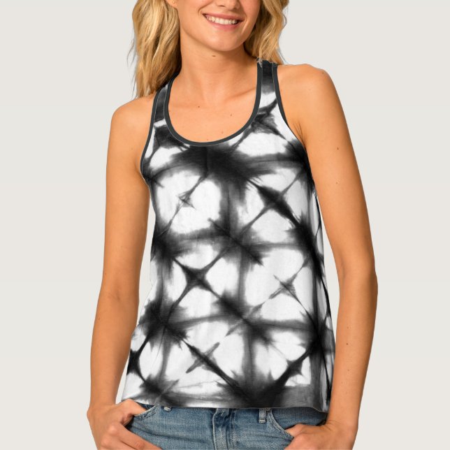 Graphic Shibori I Tank Top (Front)