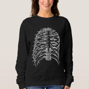 Graphic Skeleton Halloween Costume Gothic  Men & W Sweatshirt