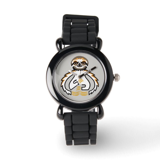 Graphic SLOTH -Endangered animal - Watch (Front)
