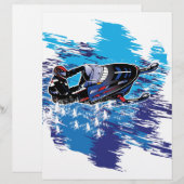 Graphic Snowmobiler (Front/Back)