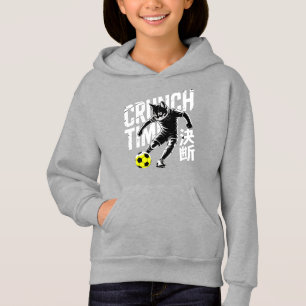 Graphic Soccer Cat - For Anime Fans & Gamers Hoodie