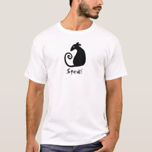 Graphic "Squeak!" - rat shirt
