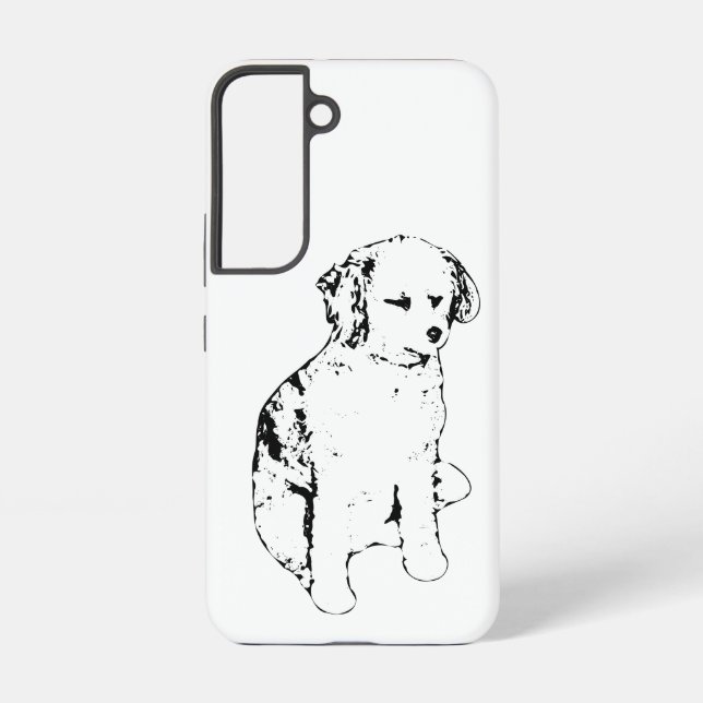 Graphic Steadfast, Restful Bond Samsung Galaxy Case (Back)
