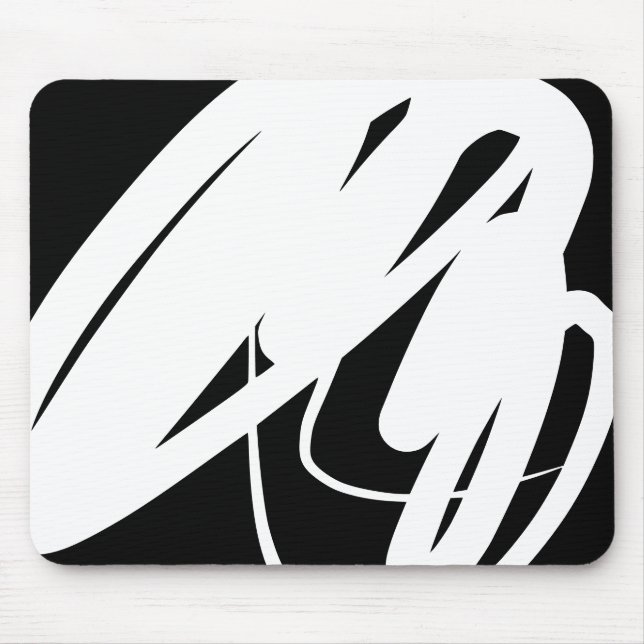 Graphic style design mouse pad (Front)