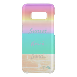 Graphic Sunset Beach Uncommon Samsung Galaxy S8 Case