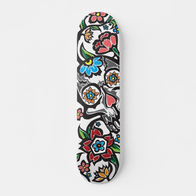 Graphic Tattoo Skateboard Deck (Front)