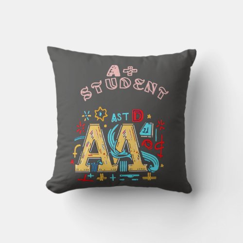 GRAPHIC TEES GALORE THROW PILLOW