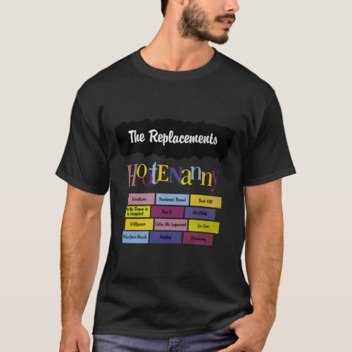 Graphic The Replacements Logo Music Rock Band T_Shirt