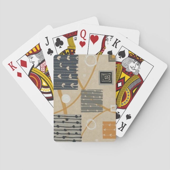 Graphic Tiles Poker Cards (Back)