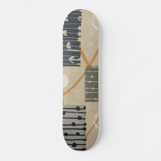 Graphic Tiles Skateboard Deck (Front)