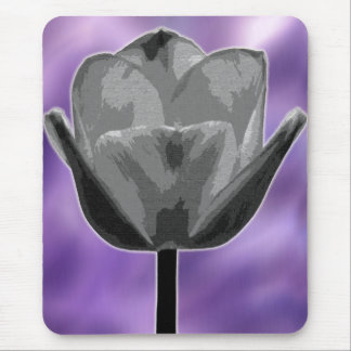 Graphic Tulip Mouse Pad
