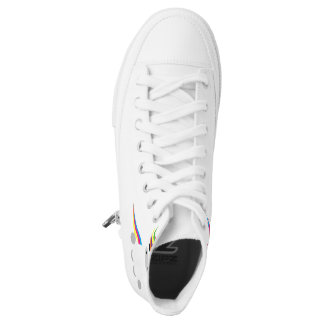 Graphic Unicorn High-Top Sneakers