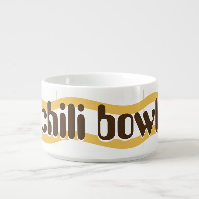 Graphics Art Chili Bowl (Center)