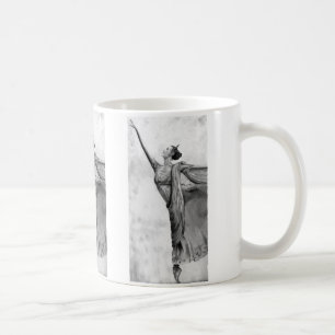 Graphite Ballerina Dancer Ballet Coffee Mug