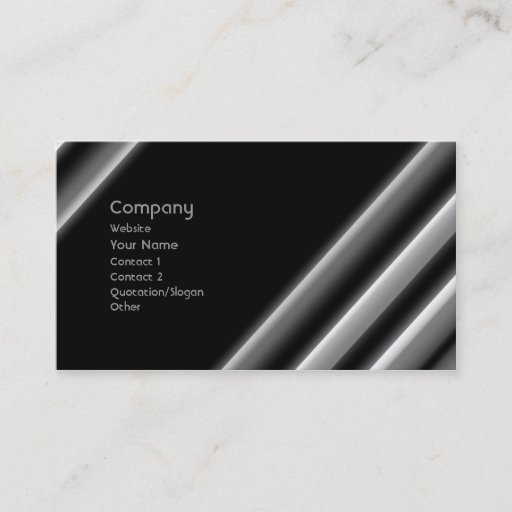 Customizable Graphite Business Card Templates