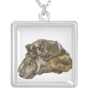 Graphite, Danville, Vermont, USA Silver Plated Necklace