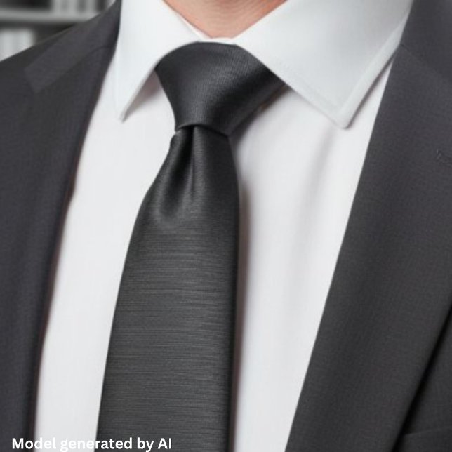 Graphite Gradient | Dark Ombre Graphite Neck Tie (Creator Uploaded)