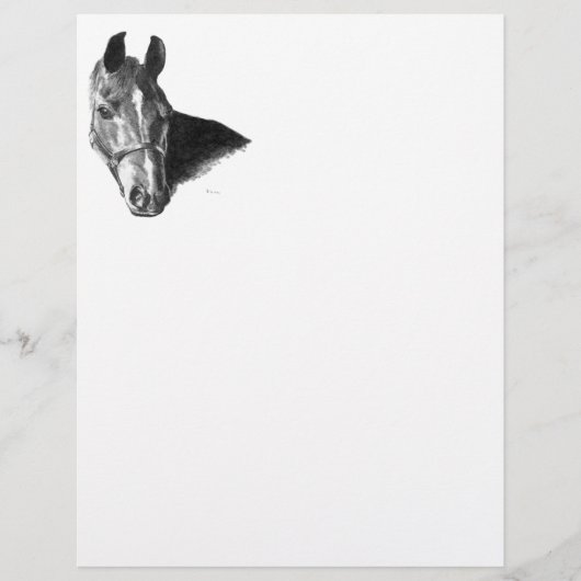 Graphite Horse Head (Front)