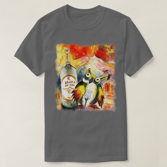 Grappa Dell Etna T-Shirt (Design Front)