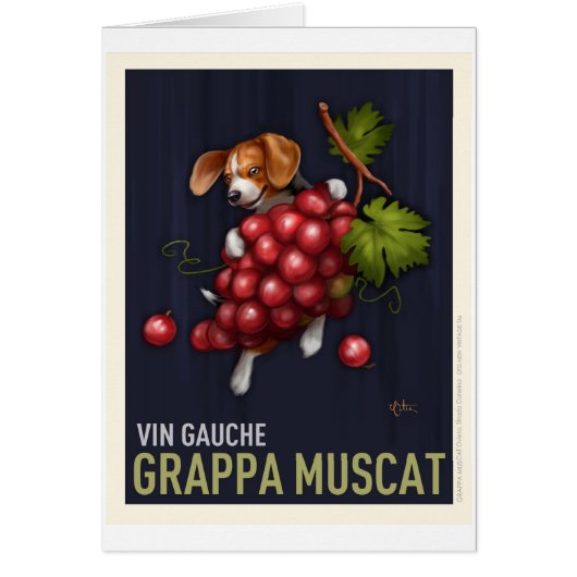 Grappa Muscat Cards (Front)