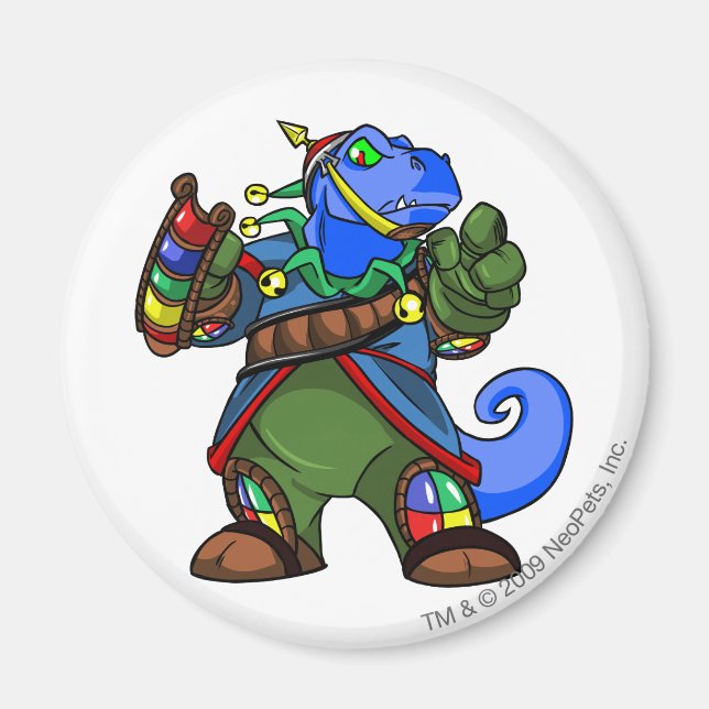 Grarrl Roo Island Player Magnet (Front)
