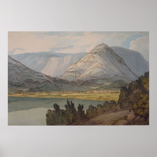 Grasmere From The Rydal Road 1786 Francis Towne Poster