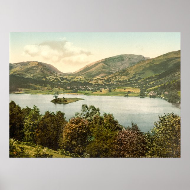 Grasmere III, Lake District, Cumbria, England Poster (Front)