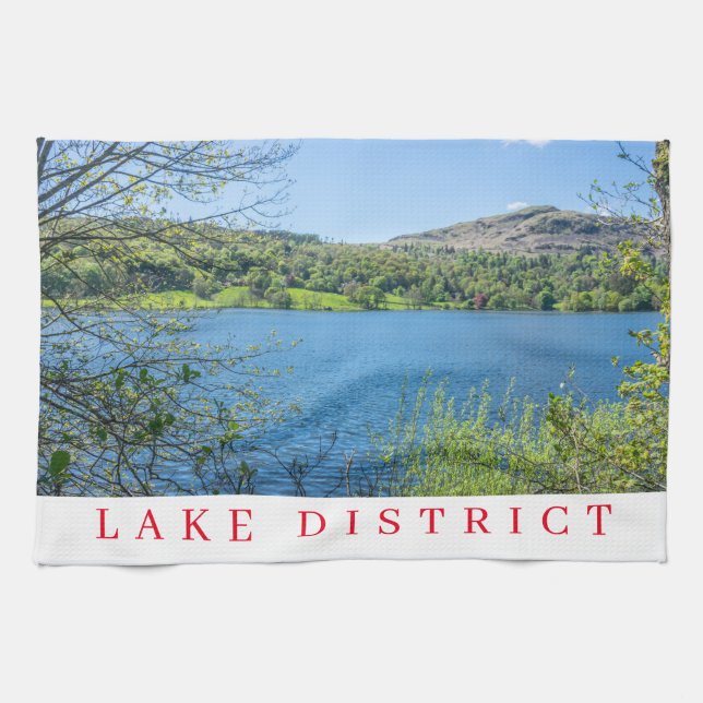 Grasmere Lake tea towel (Horizontal)