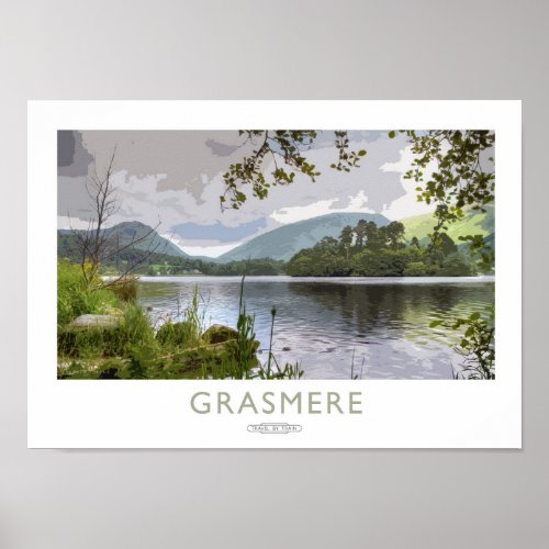 Grasmere Railway Poster