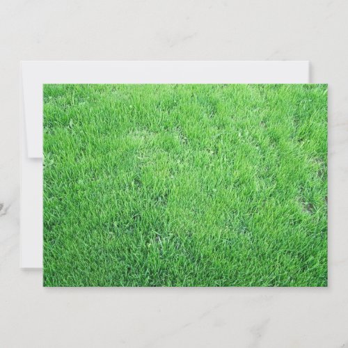 Grass Personalized Invite