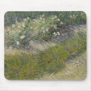 Grass and Butterflies by Vincent van Gogh Mouse Pad