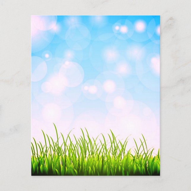 Grass and sky (Front)