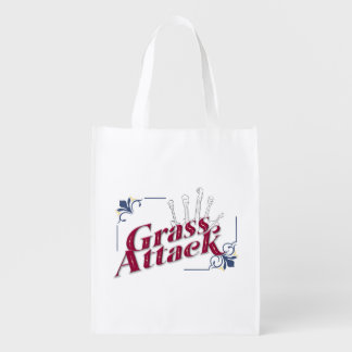 Grass Attack Tote Bag