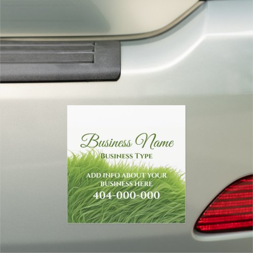Grass Business  Car Magnet