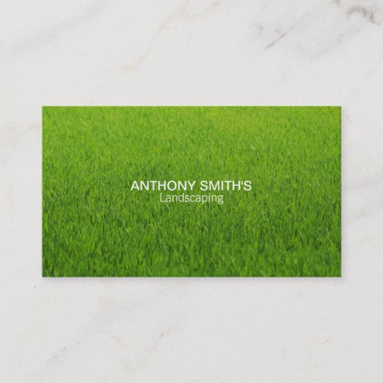 Grass Business Card