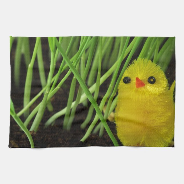 grass chick towel (Horizontal)