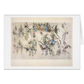 Grass dance (ink on paper) (Front Horizontal)