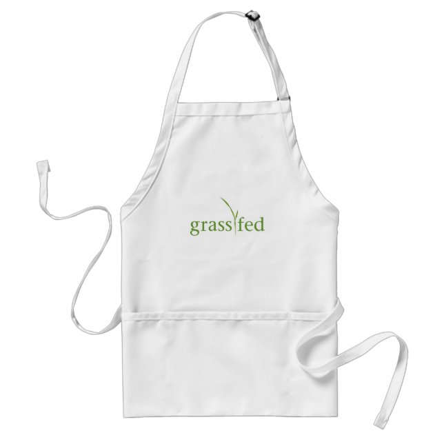 Grass Fed Adult Apron (Front)